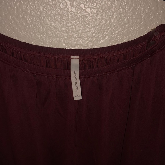 Maroon boho top - Picture 2 of 5